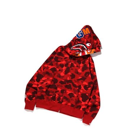 Mikiny S Kapuc Ou A Bathing Ape Slovakia Bape Color Camo Tiger Shark