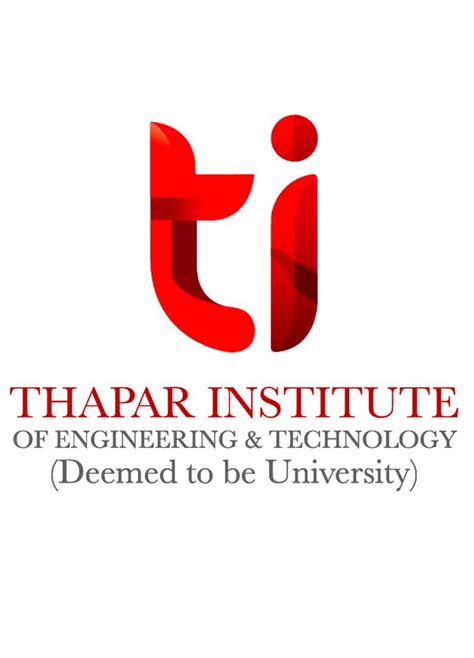 Thapar Institute of Engineering & Technology logo Engineering Technology, Technology Logo ...