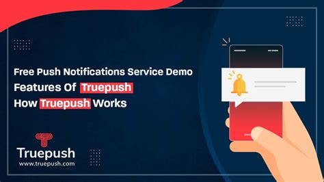 Truepush Free Push Notification Service Demo YouTube