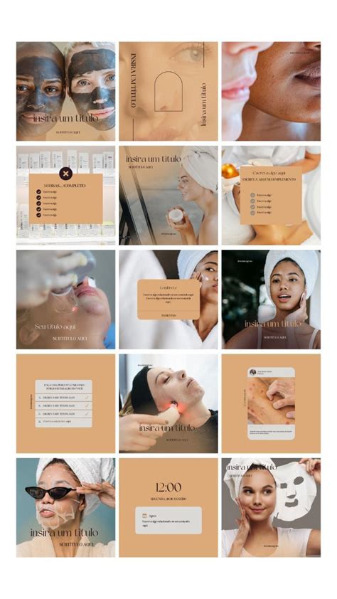 Ideia De Feed Organizado Com Pack Canva Artofit