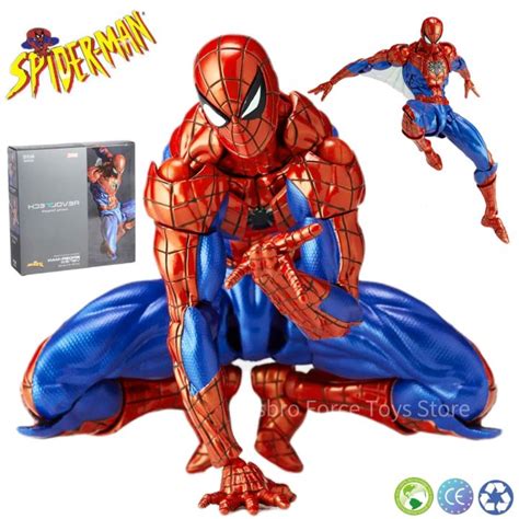 In Stock KAIYODO Spider Man 2 0 Revoltech AMAZING YAMAGUCHI 16Cm MK4