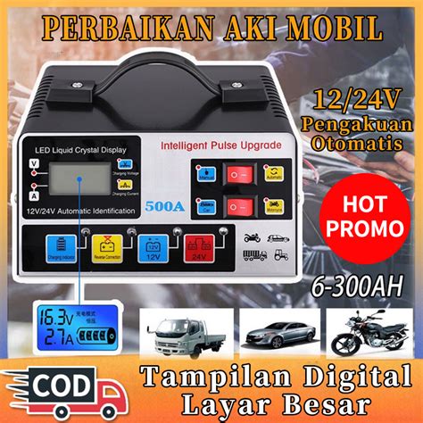 Jual V V Charger Aki Mobil Motor Truck Kapal Elektrik Otomatis