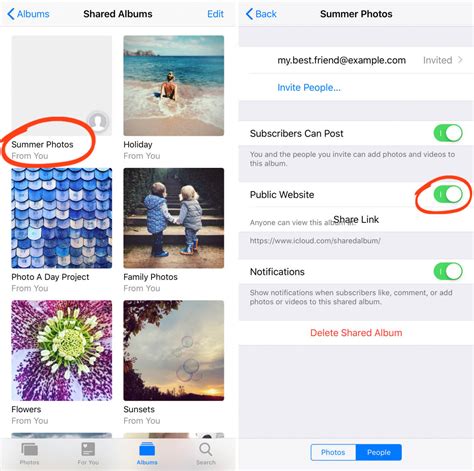 How To Use Icloud Photo Sharing To Share Your Iphone Photos