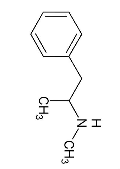 The Structural Difference Between Methamphetamine Tumbex