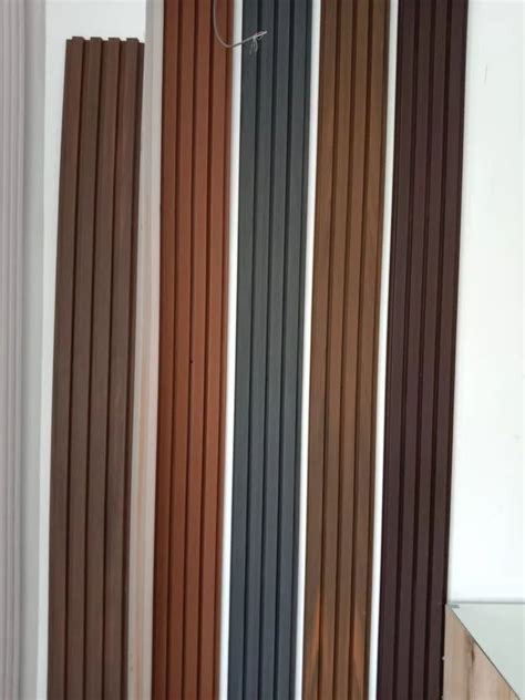 WPC PVC Louvers Wall Panel Interior At Rs 120 Sq Ft WPC Panel In