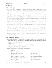 Handout 1 2022 Pdf Economics 704 1 Handout 1 Review 1 1 Sample Spaces