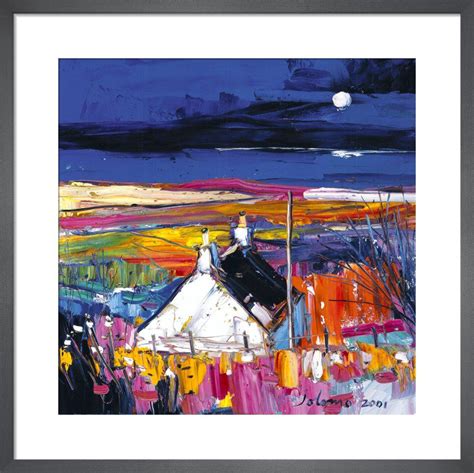 Evening Isle Of Bute Art Print By John Lowrie Morrison King McGaw