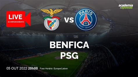 Benfica Vs Psg Uefa Champions League Acompanhamento Ao Vivo