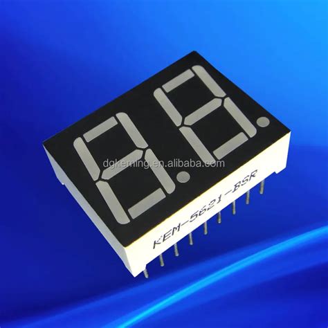 New Products 16 Pins 7 Segment Display 2 Digits 7 Segment Led White