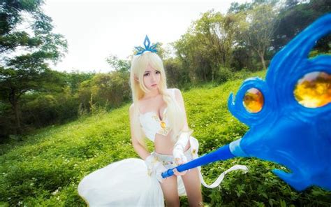 英雄聯盟lol風暴之怒 娜迦 女神的cosplay正片 每日頭條