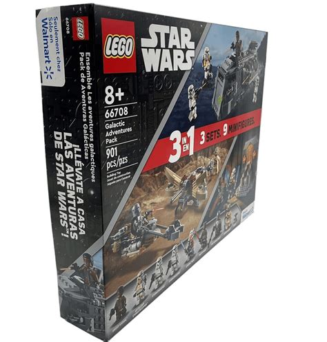 Lego 66708 Star Wars Galactic Adventures Pack 3 In 1 New Factory Sealed Ebay