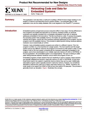 Fillable Online Xilinx Copytext Form Fax Email Print Pdffiller