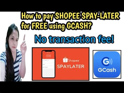 How To Pay SHOPEE SPAYLATER For FREE Using GCASH YouTube