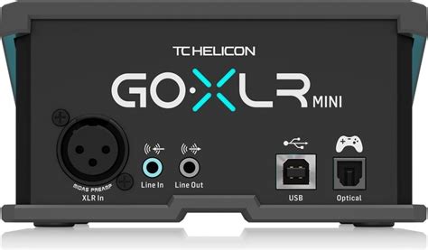 TC-Helicon GO XLR Mini – компактный микшер-аудиоинтерфейс | ProSound