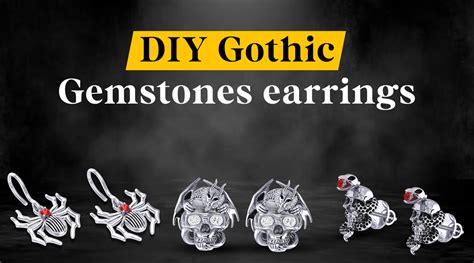 DIY Gothic Gemstone Earrings: A Beginner's Guide