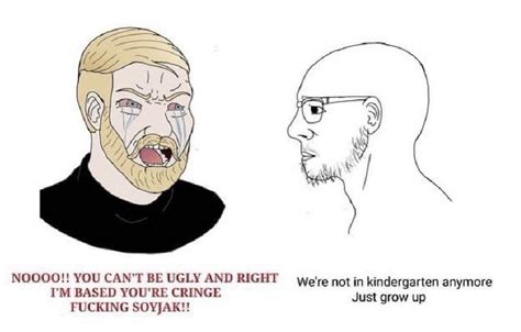 Soychad Vs Gigasoy Noooo You Can T Be Ugly And Right I M Based You