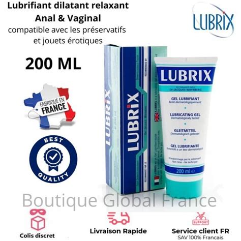 Lubrifiant Fran Ais Lubrifix Ml Vaginal Anal Fist Dilatant Relaxant