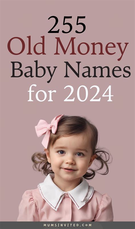 Old Money Names With Meanings And Nicknames For 2024 In 2024 English