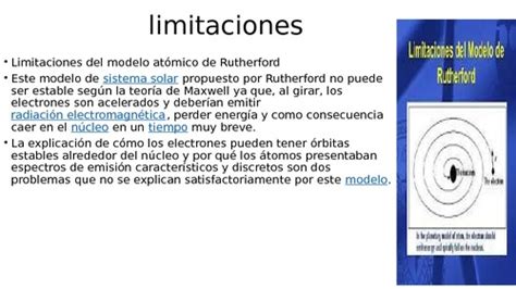 Limitaciones Del Modelo Atomico De Rutherford Anon Udocz