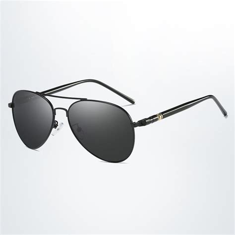 Buy Aviation Metail Frame Oversized Spring Leg Mens Sunglasses