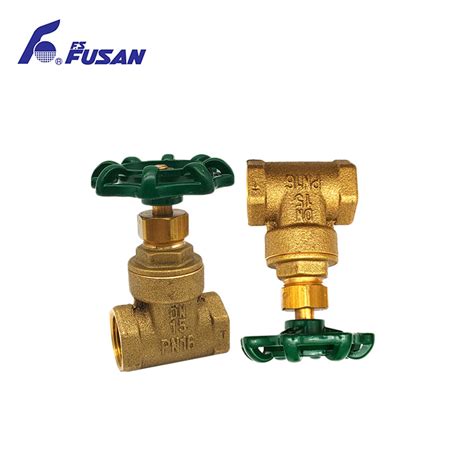 Fusan Industrial Dn Dn Hpb Industrial Brass Gate Valve China