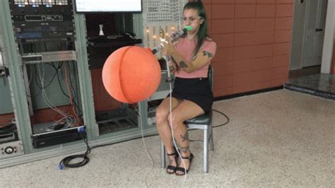 Mia Blows Her First Chinese Hot Water Bottle MP4 720p The Inflation Laboratory Clips4sale