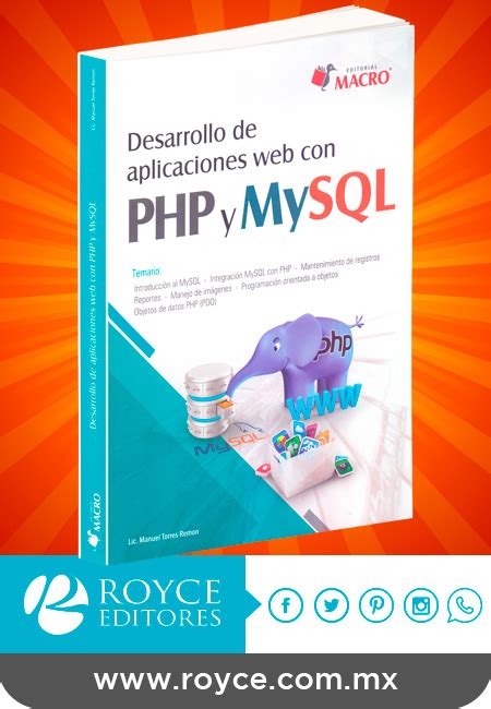 Desarrollo de Aplicaciones Web con PHP y MySQL Más Libros Tu Tienda Online