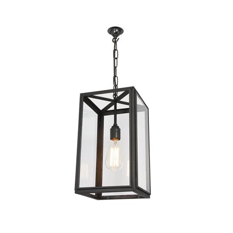 Small Square Pendant External Glass Dp By Davey Lighting