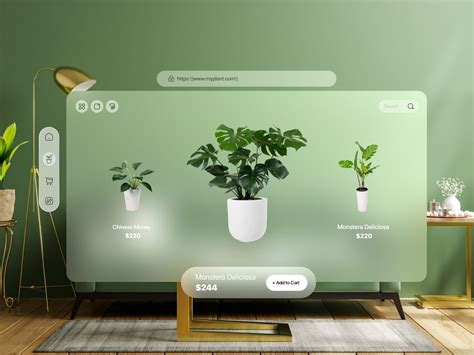 Apple Vision Pro Plant Shop Website Ui Ui Design Website Website