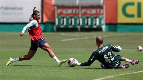 Marcelo Lomba De Volta Palmeiras Realiza Pen Ltimo Treino Antes De