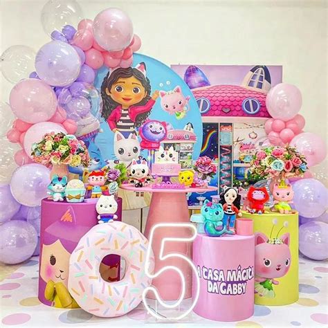 Imagem Casa Magica Da Gabby - Decoração Casa Mágica da Gabby: tudo para sua festa