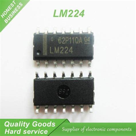 LM224 Operational Amplifier Pinout Datasheet Equivalent 55 OFF