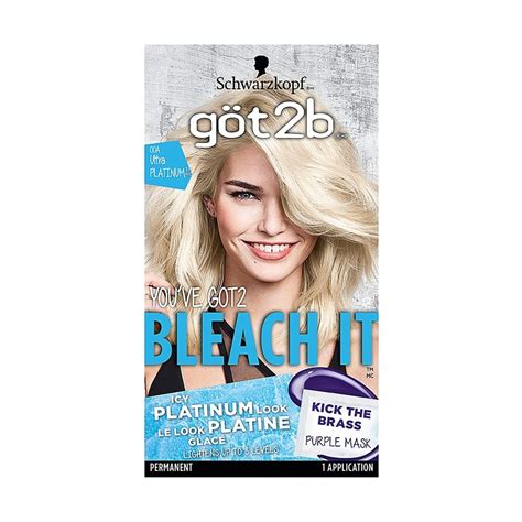 Schwarzkopf Got B Be En Lightened Permanent Hair Color Lift In A