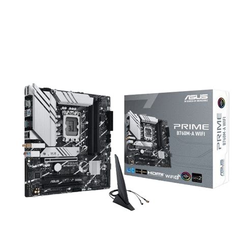 ASUS PRIME B760M A WIFI Micro ATX Motherboard SU Tech Games