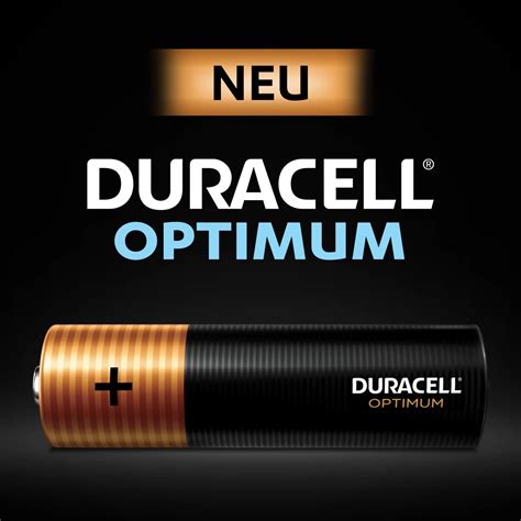 Duracell Optimum Alkaline Batterien Aa 1 5v Mn1500 Lr06 4er Pack Kaufen