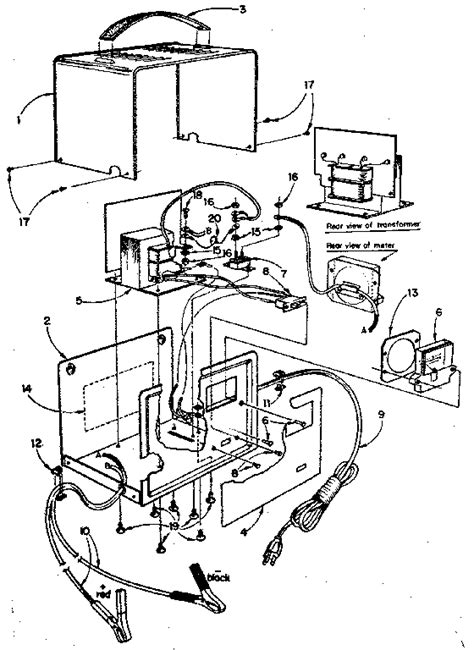 Old Sears Battery Charger Wiring Diagram