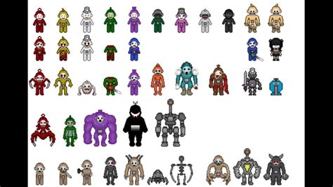 Slendytubbies D Sprites