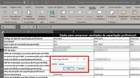 Como Colocar Senha No Excel Para Proteger Dados Ou Planilhas Inteiras