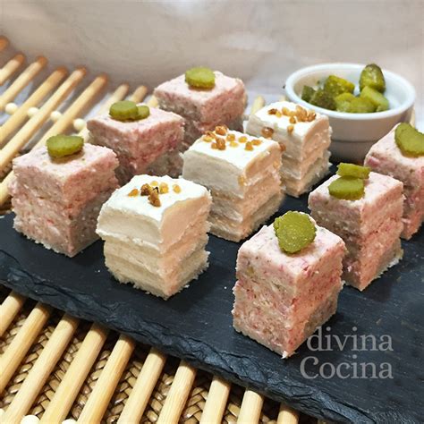 Receta Canapés Faciles Con Pan De Molde Mis Recetas Caseras