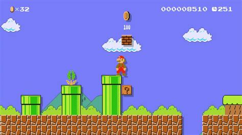 Super Mario Maker Levels 8 Bit Moles Youtube