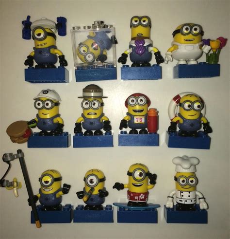 Mega Bloks Despicable Me Minion Series Sealed Blind Bag Set Of