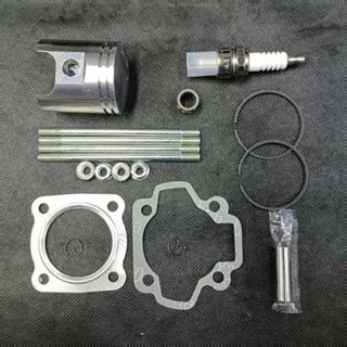 Cylinder Head Piston Ring Gasket Spark Plug Kit Para Sa Yamaha Pw Pw