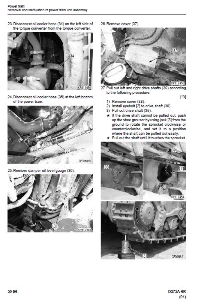 Komatsu D A D A R Dozer Service Manual