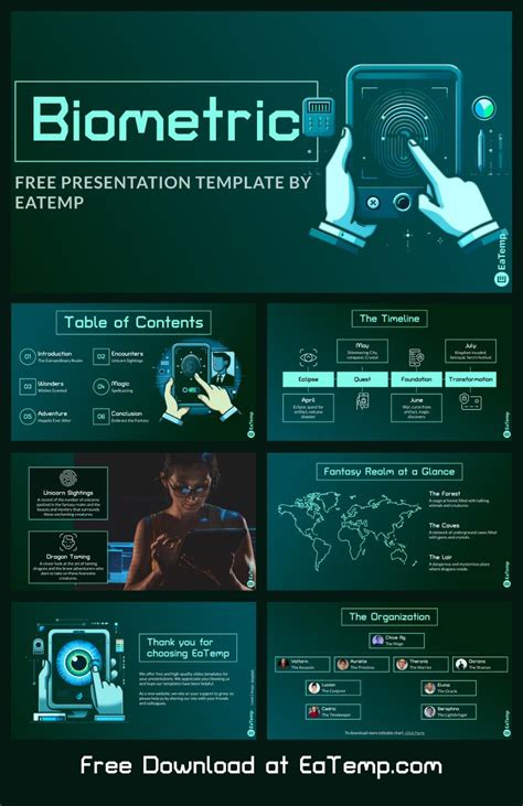 Biometric PowerPoint Presentation Template Google Slides Theme