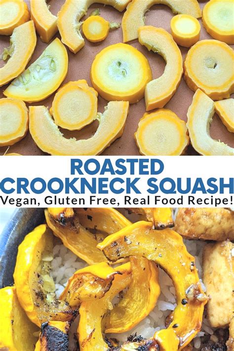 Roasted Crookneck Squash Recipe Crookneck Squash Recipes Squash