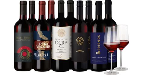 Weinpaket Best Of Primitivo Hawesko De