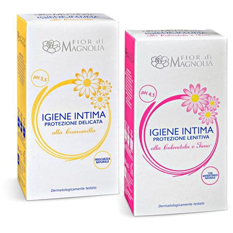 Detergente Intimo Camomilla Calendula E Timo Fior Di Magnolia