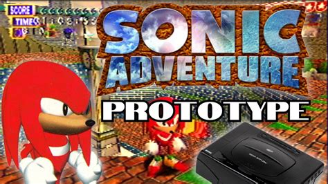 Sonic Adventure Sega Saturn Prototype Knuckles Vhs Footage Youtube