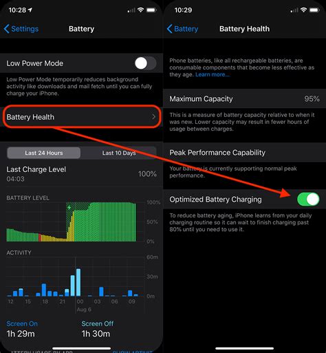 Optimized Battery Charging In IOS 13 IPhone Increases Battery Life