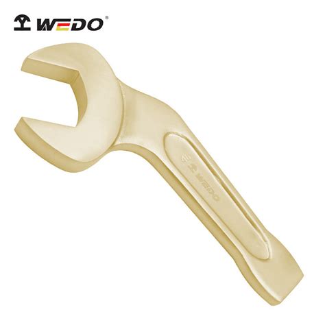 Wedo Wrench Non Sparking Degree Bent Striking Slogging Open Spanner